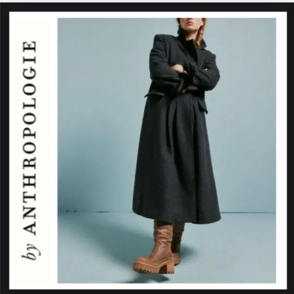 NWT {Free People} Wool Blend Coat - Picture 1 of 3